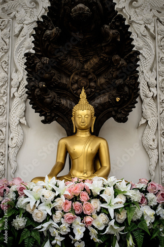 Plakat Bangkok Tajlandia: Świątynia Wat Nak Prok (178 /, Soi Thoet Thai 46, Khwaeng Pak Khlong Phasi Charoen, Khet Phasi Charoen, Krung Thep Maha Nakhon 10160)