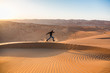 © Mauro Grigollo Photographer/Stocksy - Man running alone in the desert