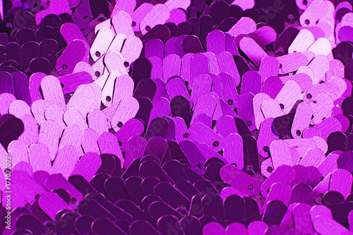 Fashion designer fabric cloth material closeup texture pattern photo