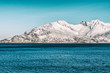 © Bildgigant - Snow Mountain with Fjord in foreground (Norway near Tromso)