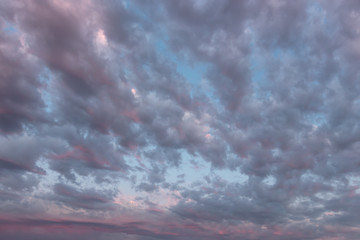 clouds at twilight