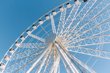 White Ferris Wheel During Carnival