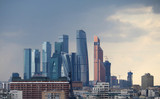Fototapeta Big Ben - Moscow Skyline