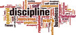 Discipline word cloud