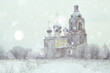 © kichigin19 - Old Orthodox Church in the winter landscape