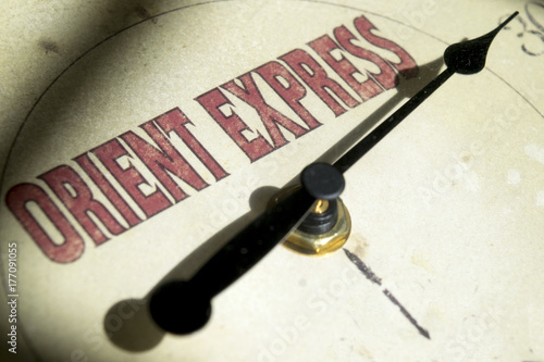 Cuadros en Lienzo concept of orient express travel