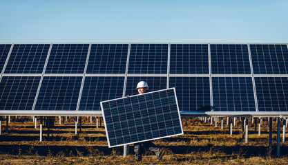 Wall Mural - solar power station