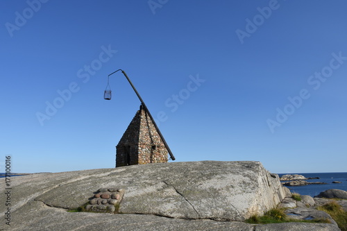 Plakat Norwegen, Norge, Verdens Ende, Oslofjord, Ende, Fjord, Insel, Tjøme, Vestfold, S