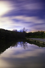 Wall Mural - chadwick lakes by night
