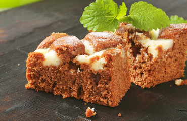 Poster - Gingerbread cake with cheese