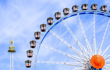 Wall Mural - ferris wheel