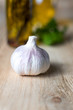 © rafikovayana - Fresh garlic on a wooden background