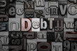 © RTimages - Letterpress Debt