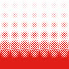 retro abstract halftone ellipse pattern background - vector design with red color diagonal elliptica