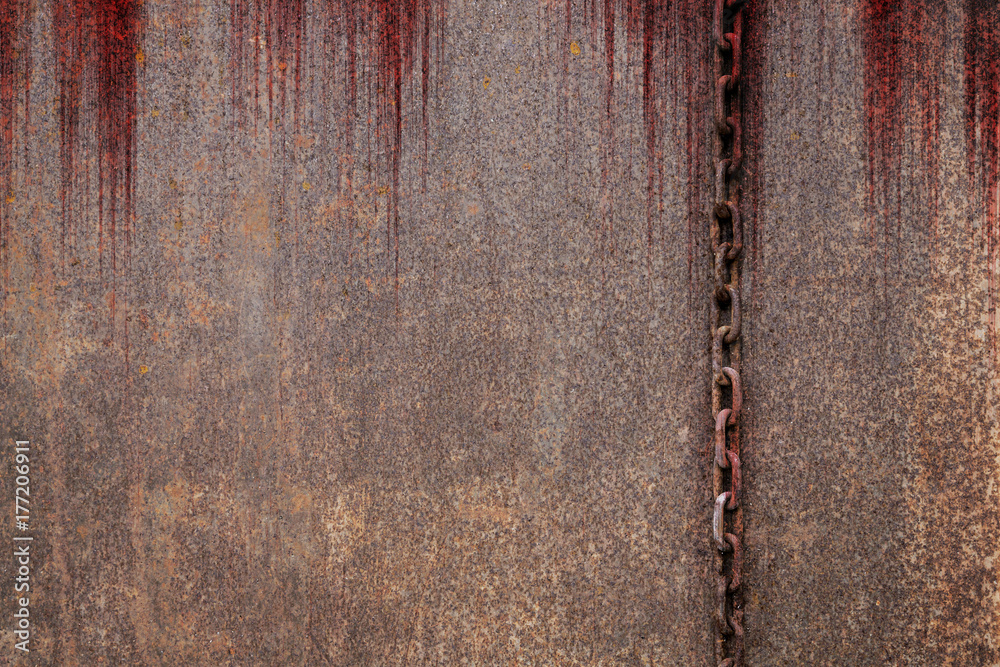 Bloody Background Scary Old Rusty Chains Hanging On Rusted Steel Wall Concept Of Horror And Halloween Wall Mural Holwichaikawee Bloody Background Scary Old Rusty Chains Hanging On Rusted Steel Wall Concept Of Horror And Halloween Wall Mural Holwichaikawee