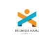 © AWK studio - X Letter Logo