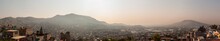 Wide Panoramic View Of Tlalnepantla De Baz And Mexico City
