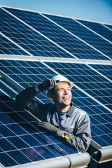 Wall Mural - solar power station