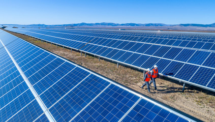 Wall Mural - solar power station