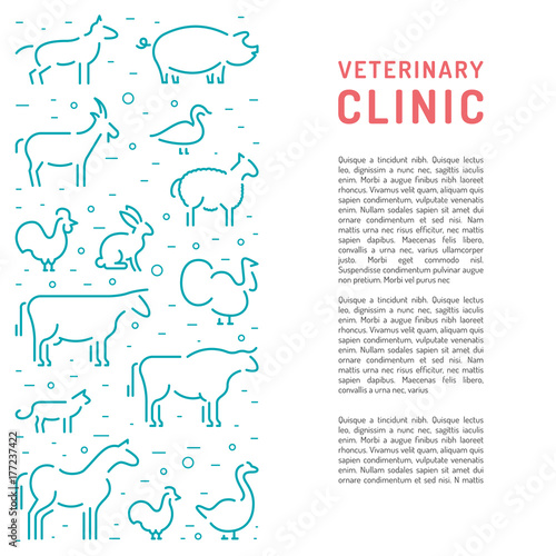Veterinary Clinic Banner Buy This Stock Vector And Explore