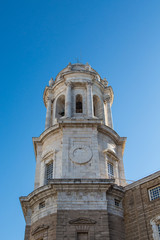 Wall Mural - Stone and Marble Bell Tower in Cadiz