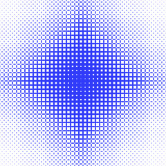 Poster - abstract symmetrical halftone ellipse grid pattern background - vector graphic design from ellipses 