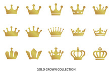 Gold Crown Icon Collection
