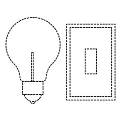 Poster - bulb light with switch