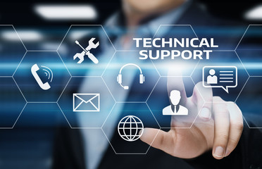 Technical Support Customer Service Business Technology Internet Concept