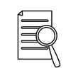 © Jemastock - Searching in documents icon vector illustration graphic design