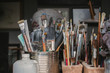 © Per Swantesson/Stocksy - Bunch of art supply in studio