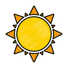 Poster - Sun isolated symbol icon vector illustration graphic design