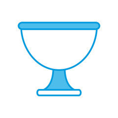 Sticker - Chalice cup symbol icon vector illustration graphic design