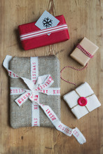 Christmas Gifts With Handmade Wrapping