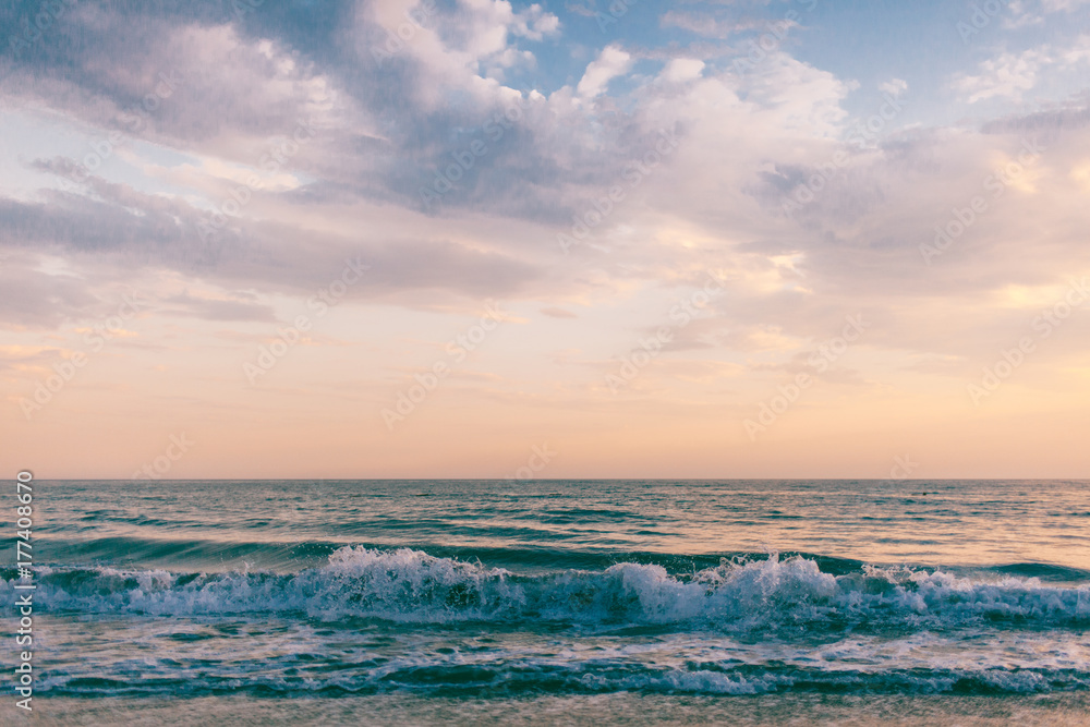 Beautiful sunset Stock Photo | Adobe Stock