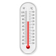 © Macrovector - Meteorology Thermometer Celsius Fahrenheit Realistic