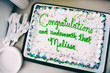 © Sean Locke Photography/Stocksy - Cake: Bakery Messes Up Message On Congratulations Cake
