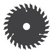 © Pavel Kubarkov - Saw blade icon on white