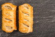 Sausage Rolls in Pastry