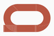 © Roman - Running track, top view of sport stadium. Vector illustration.