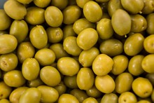 Marinated Green Olives