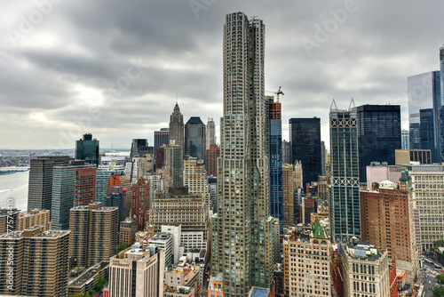 Zdjęcie XXL Panoramę Nowego Jorku Downtown
