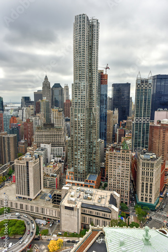 Zdjęcie XXL Panoramę Nowego Jorku Downtown