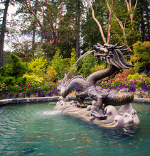 Dragon Fountain Victoria