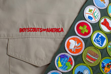 Boy Scout Uniform And Sash