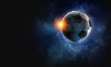 Fototapeta Sport - Soccer game concept