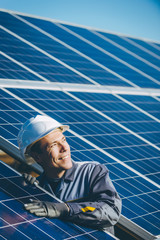 Wall Mural - solar power station