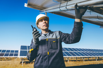 Wall Mural - solar power station
