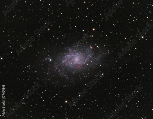 Plakat Triangulum Galaxy or Messier 33.