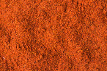 chili powder spice as a background, natural seasoning texture